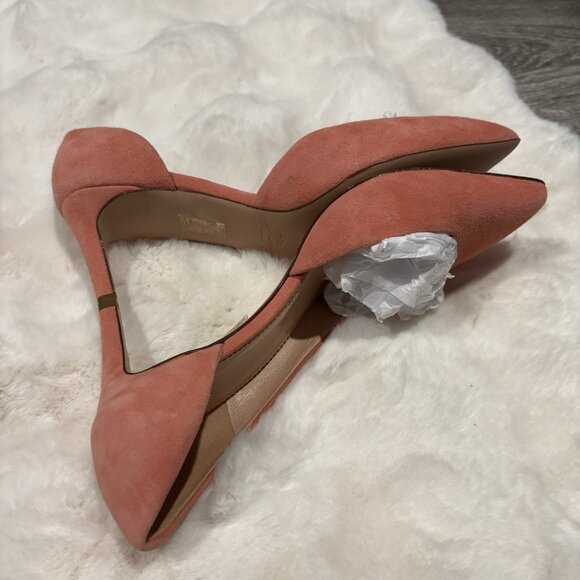J. Crew Lucie suede d’Orsay leather pump - Picture 8 of 9